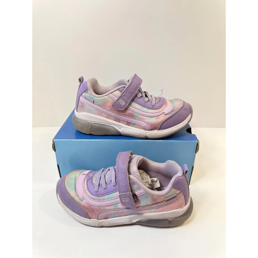 Stride Rite Girls Sneakers Purple Multicolor US 1 Youths